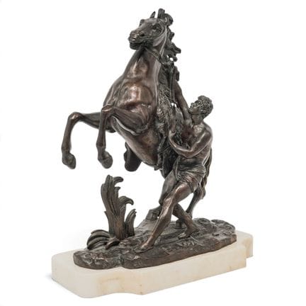 Nach Guillaume Coustou: „Marley Horse“, Bronzeskul