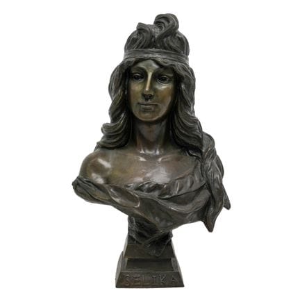 Emmanuel Villanis (French, 1858–1914) Large Bronze
