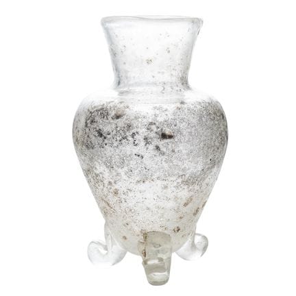 Roman Scavo Murano Glass Vessel 20th Century, Ital