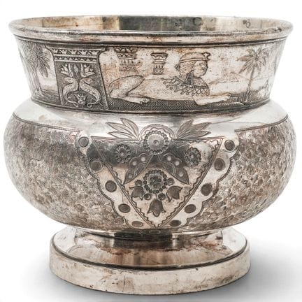 Antique Simpson Hall Miller & Co. Quadruple Silver