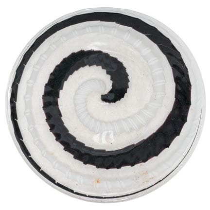 Large Filigrana Art Glass Charger Featuring Classi