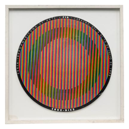 Carlos Cruz-Diez (Venezuelan, 1923–2019) Kinetic O