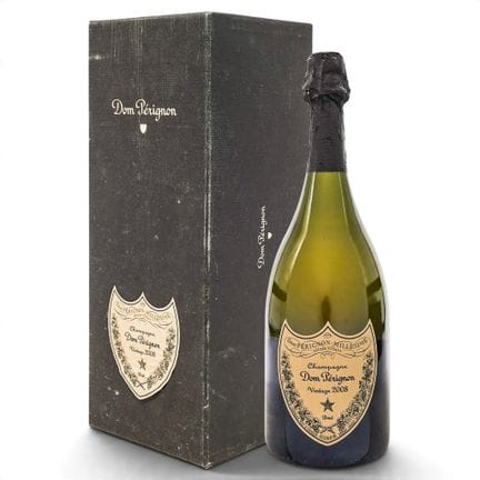 2008 Dom Perignon Brut Champagne Bottle with Box c