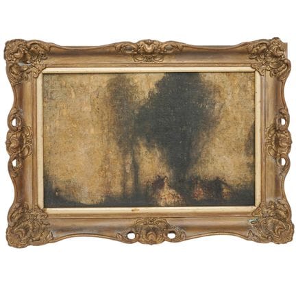 Nach Jean-Baptiste-Camille Corot, Öl auf Holztafel