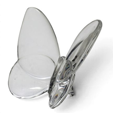 Baccarat Crystal Papillon Lucky Butterfly Figurine