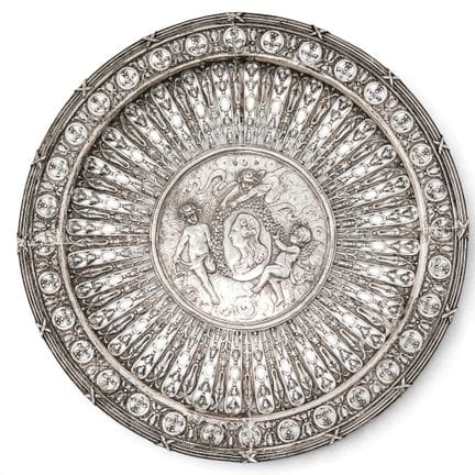 Georg Roth &amp; Co. Silberner, durchbrochener, my