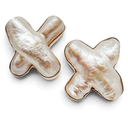 Boucles d'oreilles MAZ en or jaune 14 carats avec 