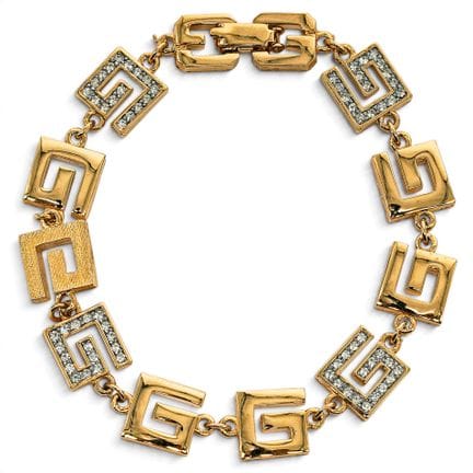 Bracelet Givenchy Vintage « Costume » à maillons d