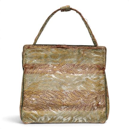 Sac à main Cartier Art déco en or jaune 14 carats 