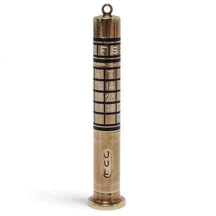 Crayon de courtier « Perpetual Calendar » Cartier 