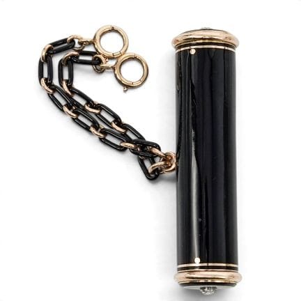 Porte-cigarette Cartier en or jaune 18 carats, dia