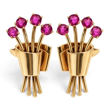 Boucles d’oreilles « bouquet » Bailey, Banks &amp;