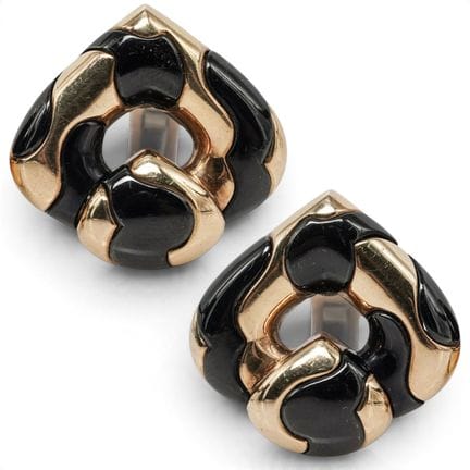Boucles d'oreilles à clip Marina B en or jaune 18 