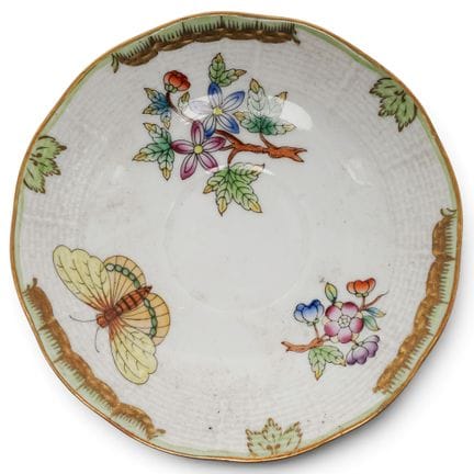 Piattino in porcellana Herend “Queen Victoria”, XX
