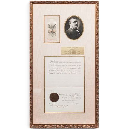 Présentoir pour documents historiques « Grover Cle