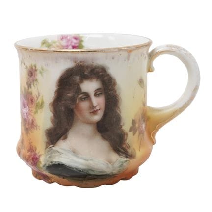 Tazza antica in porcellana "Malmaison" della Rosen