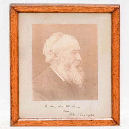 John Burroughs (americano, 1837-1921) Fotografia f