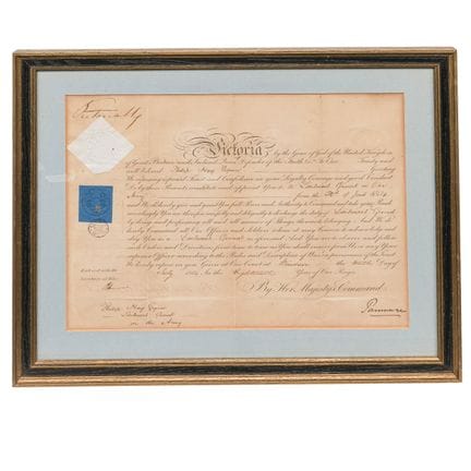 Reine Victoria (britannique, 1819-1901) Document m