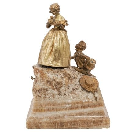 Rene Paul Marquet (French, 1875-1939) Bronze & Ony