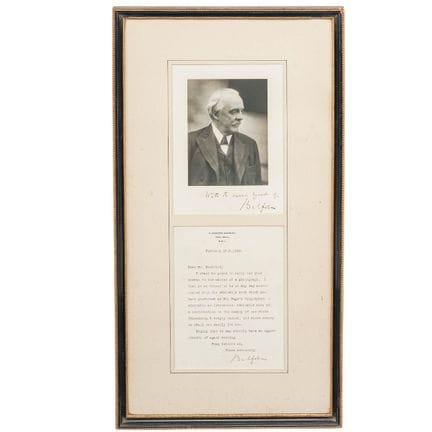 Arthur Balfour (britannique, 1848-1930) Lettre aut