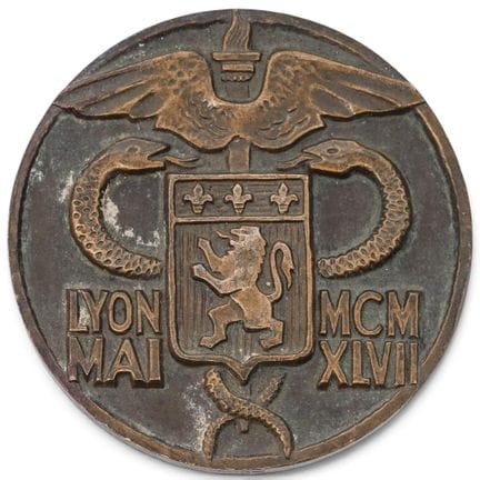 Médaille commémorative du 11e Congrès des pédiatre