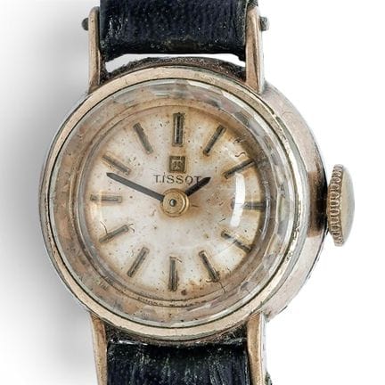 Montre-bracelet de cocktail vintage Tissot pour fe