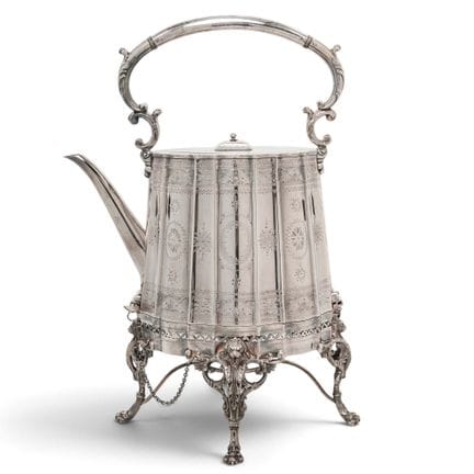 Mappin & Webb London Silver-Plated Tilting Tea Ket