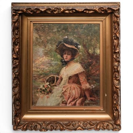 Joseph W. Gies (americano, 1860-1935) "Giovane don
