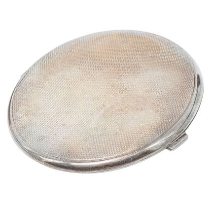 Portacipria vintage in argento sterling, metà del 