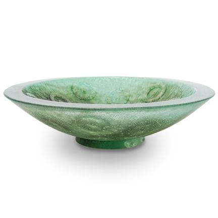 Bol en cristal « Rythmes » de Daum, pâte de verre,