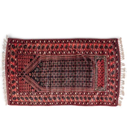 Tapis de prière turc en laine, XXe siècle. Artiste