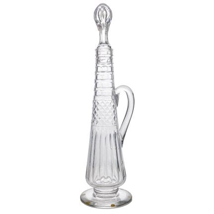 Decanter antico in cristallo T.G. Hawkes &amp; Co.