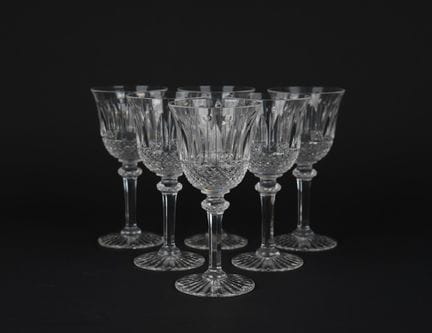 SAINT LOUIS
6 TOMMY cut-crystal wine glasses
Stamp