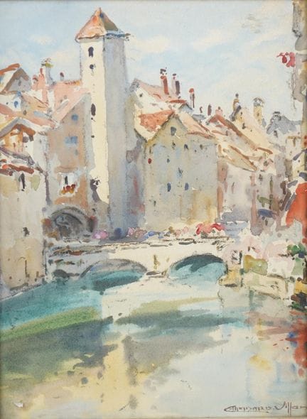 Marthe CHAMBARD-VILLON (1899–1992)
Annecy, die Mor