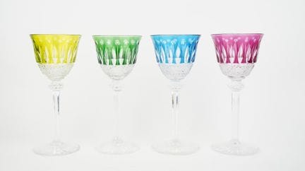 SAINT LOUIS
TOMMY Model
Set of four cut crystal gl