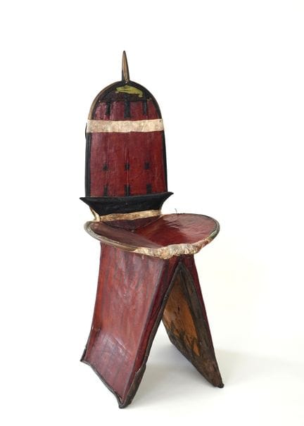 Poltrona cammello Touareg
Struttura in legno, pell