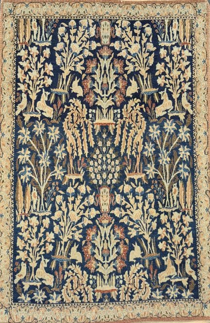 PERSISCH
KLEINFORMAT
Teppich aus Wolle und Seide m