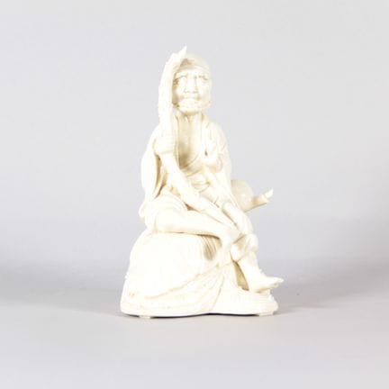 Luo han en porcelaine blanc-de-Chine

Statuette ch
