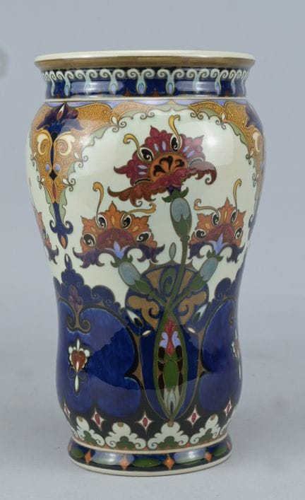 Rozenburg Den Haag – Vase Art nouveau en faïence –