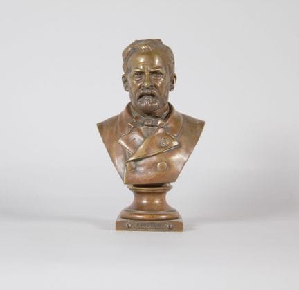 Adrien Étienne GAUDEZ (1845–1902) – Buste de Louis