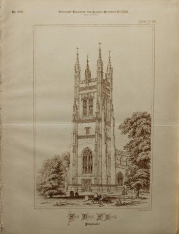 Charles Wickes - Saint Mary's, St. Neots, 1888.

Q