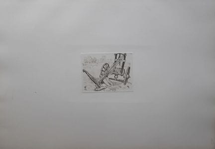 约翰·塞尔·科特曼——《Liber Studiorum》中的《诺福克犁》（1838年）。

约翰·塞