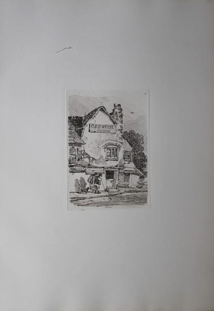 John Sell Cotman - Casa a Bristol, *Liber Studioru