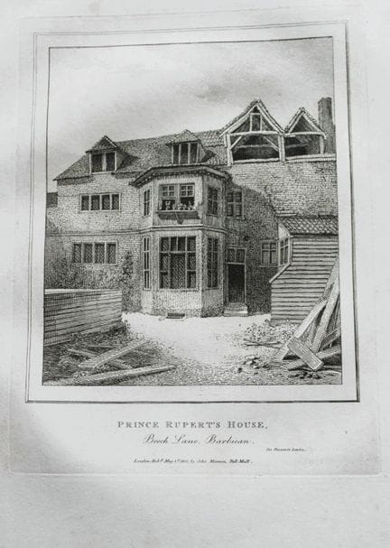 John Thomas Smith - Incisione della Prince Rupert'