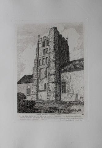John Sell Cotman - Chiesa di South Lopham, Norfolk