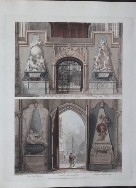 T Uwins - Ingresso ovest dell’Abbazia di Westminst