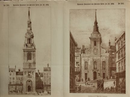 T. Kingsley Oliphant - Chiese a Cheapside e Ludgat