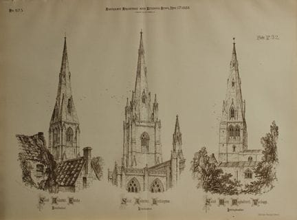 Charles Wickes - Le guglie delle chiese inglesi, 1