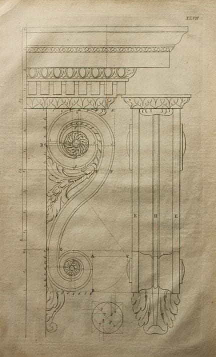 James Gibbs - Disegno architettonico, 1753.

Quest