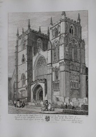 John Sell Cotman - Cattedrale di King's Lynn, Norf